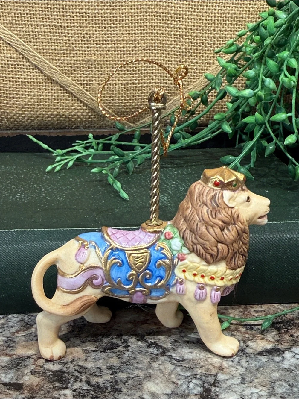 Lenox Lion Carousel Ornament